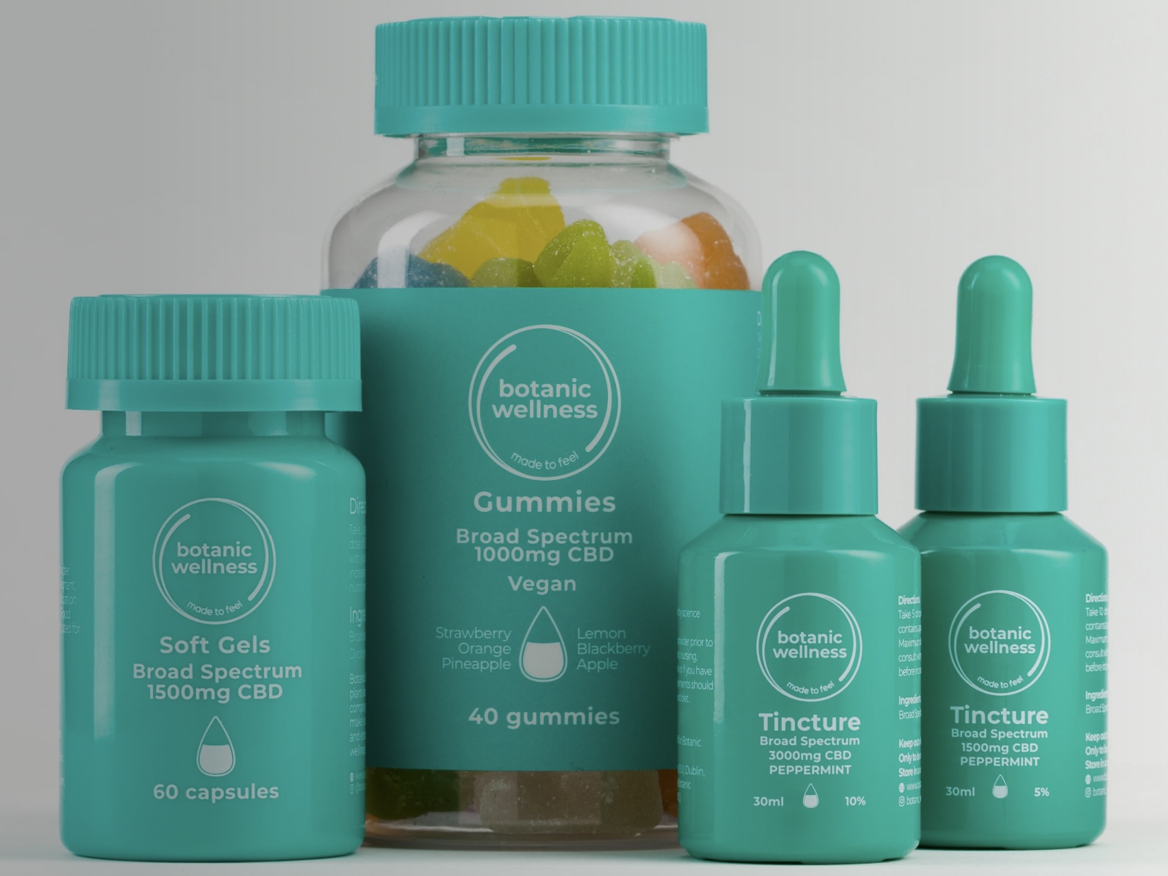 Botanic Wellness CBD product range